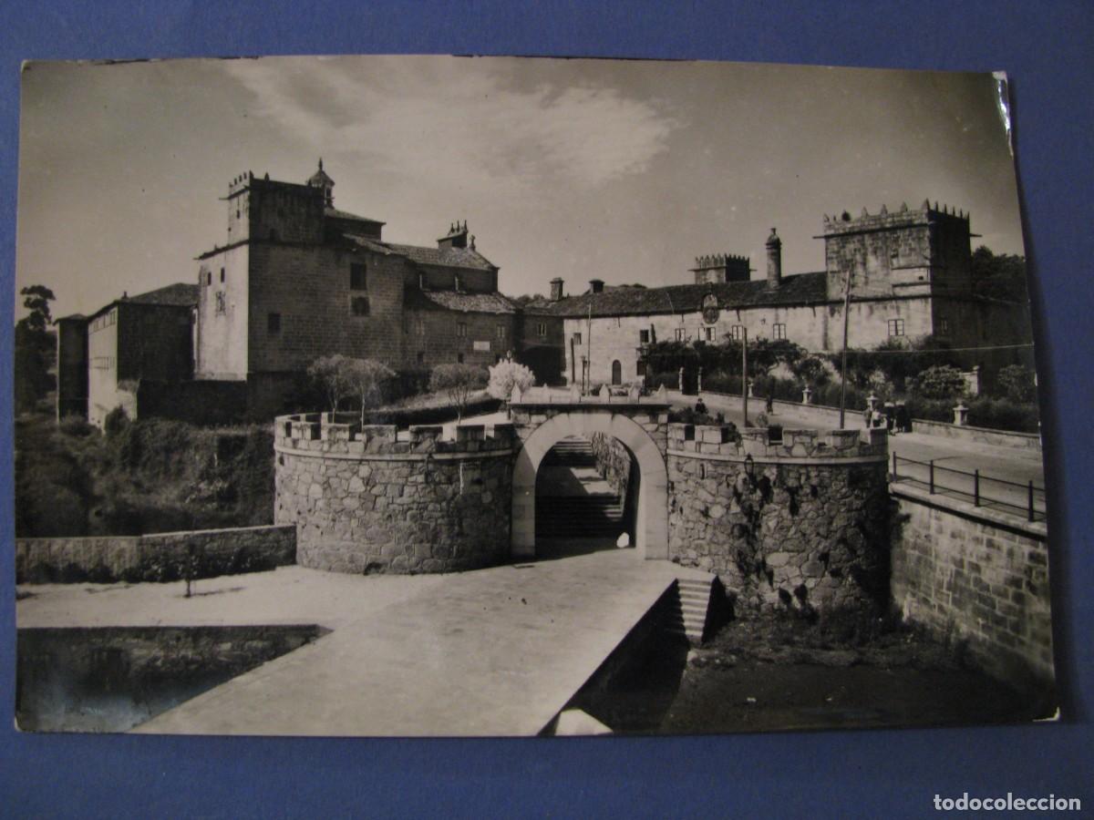 Postkarten: POSTAL FOTOGR&Aacute;FICA DE VILLAGARCIA. CASTILLO DE VISTA ALEGRE. ARRIBAS. CIRCULADA 1961.
