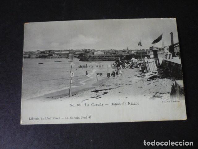 Postales: LA CORU&Ntilde;A BA&Ntilde;OS DE RIAZOR - Foto 1