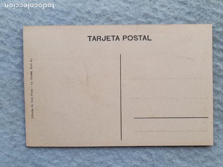 Postales: La Coru&ntilde;a. Calle de Panaderas. - Foto 3