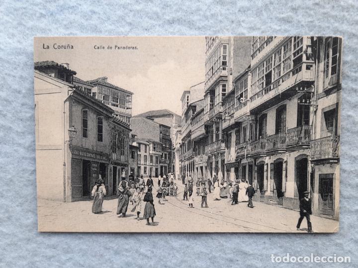 Postales: La Coru&ntilde;a. Calle de Panaderas. - Foto 1