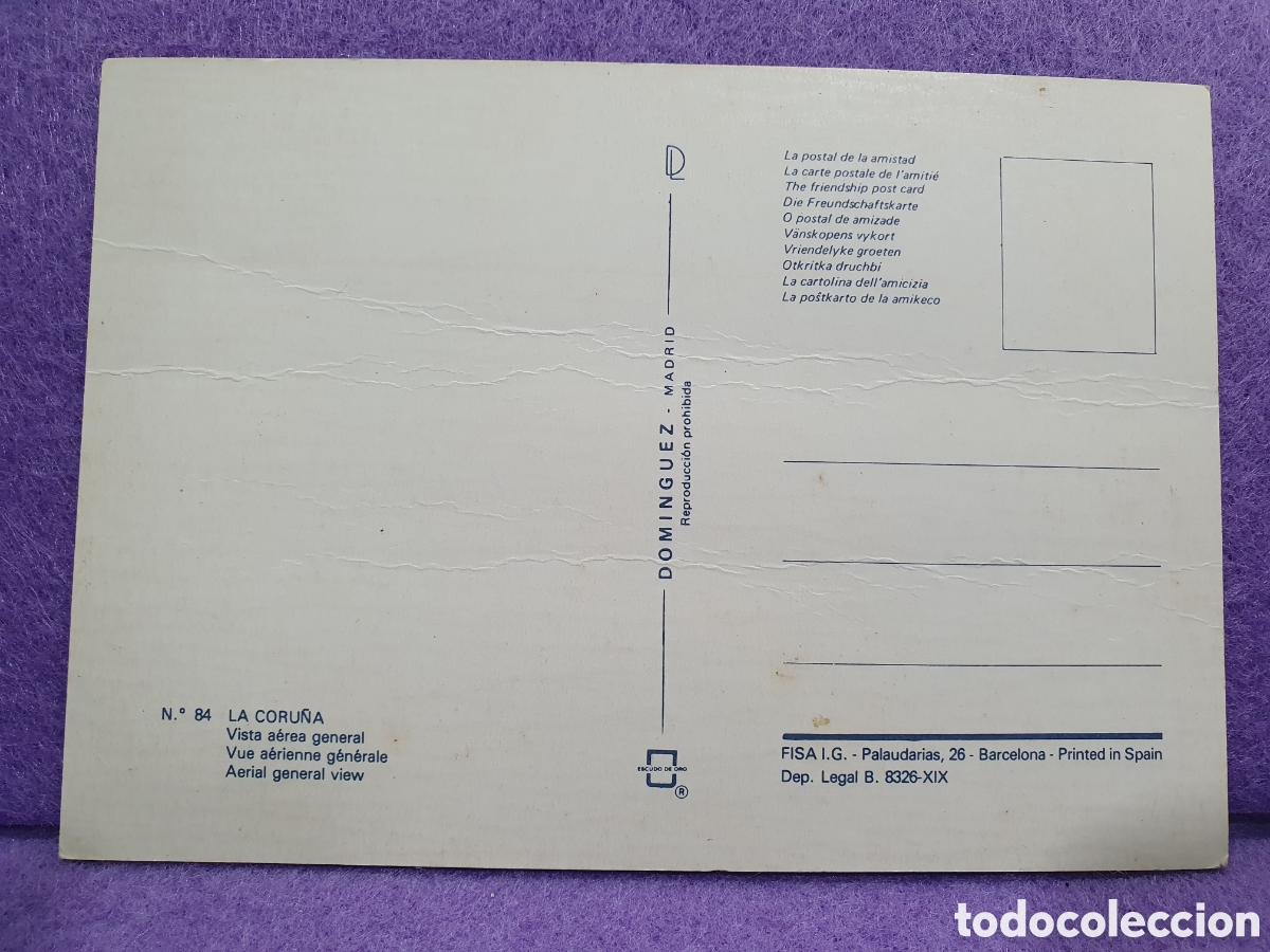 Postales: Postal La Coru&ntilde;a. (L66) - Foto 2