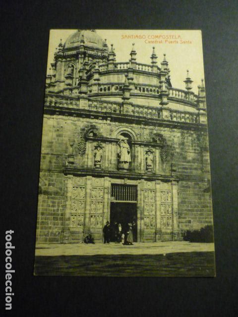 Cartes Postales: SANTIAGO DE COMPOSTELA CATEDRAL PUERTA SANTA