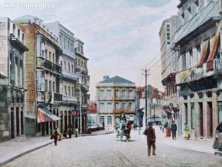 Postales: Vigo. Calle de Elduayen. - Foto 2