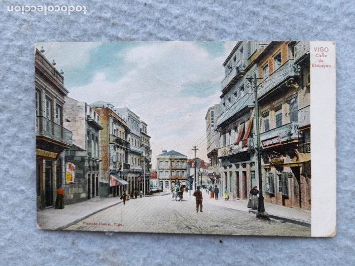 Postales: Vigo. Calle de Elduayen. - Foto 1
