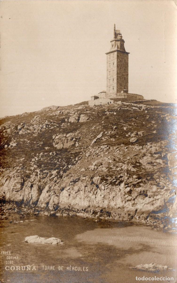 Postales: CORU&Ntilde;A. TORRE DE HERCULES - Foto 1