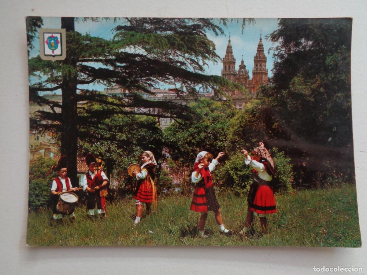 Postkarten: POSTAL DE GALICIA : BAILANDO LA MU&Ntilde;EIRA , A&Ntilde;OS 60