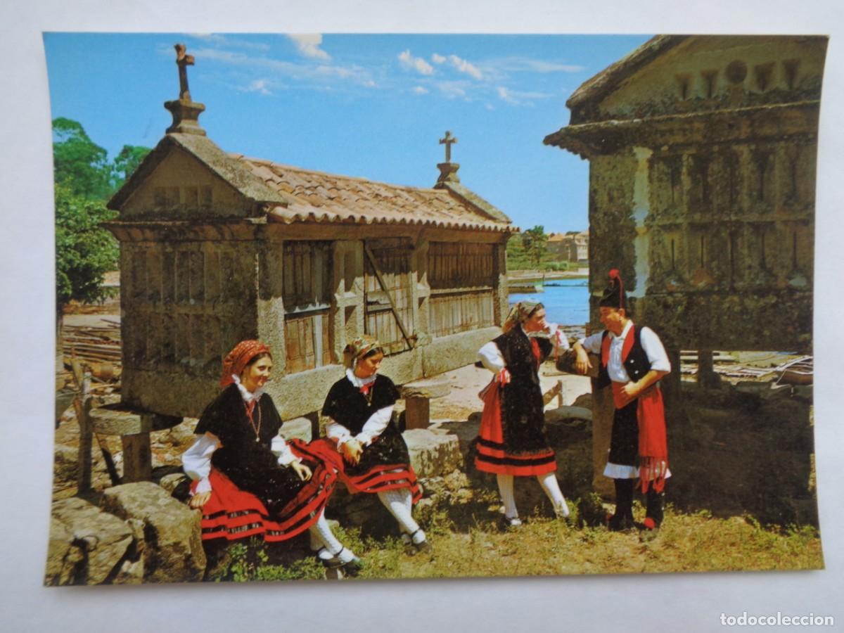 Postales: POSTAL DE GALICIA : HORREOS E MOZOS - Foto 1