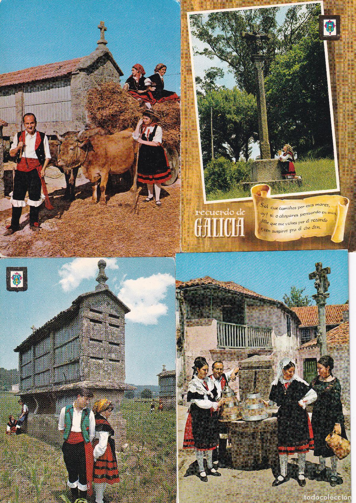 Postales: LOTE TIPICAS GALICIA - Foto 5