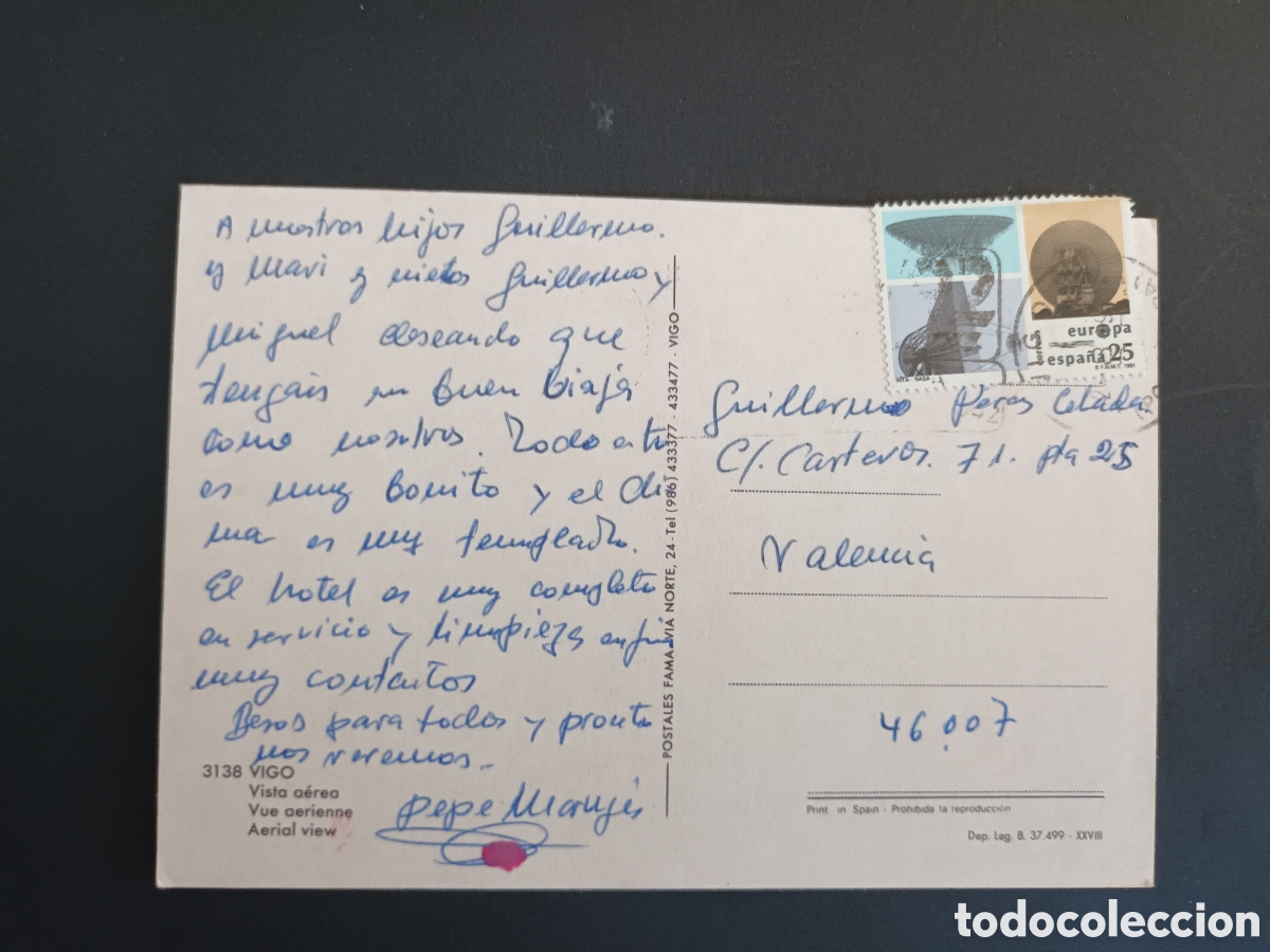 Postales: POSTAL DE VIGO. - Foto 2