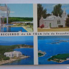 Postales: POSTAL DE LA ISLA DE LA TOJA ( PONTEVEDRA ): ISLA DE ENSUEÑO . AÑOS 70