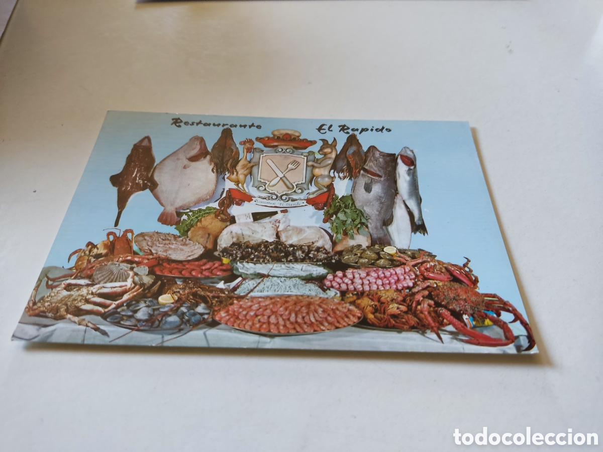 Postales: Postal restaurante el r&aacute;pido, La Coru&ntilde;a - Foto 1