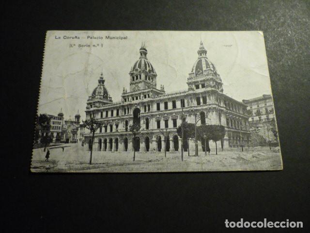 Postales: LA CORU&Ntilde;A PALACIO MUNICIPAL - Foto 1