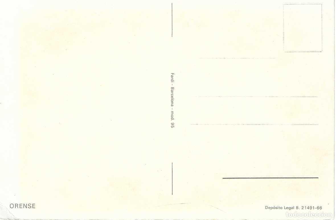 Postales: POSTAL DE ORENSE - 1966 - Foto 2