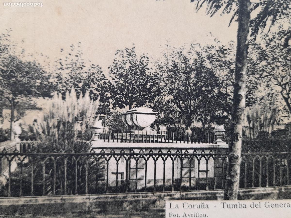 Postales: La Coru&ntilde;a. Tumba del General Moore. - Foto 2