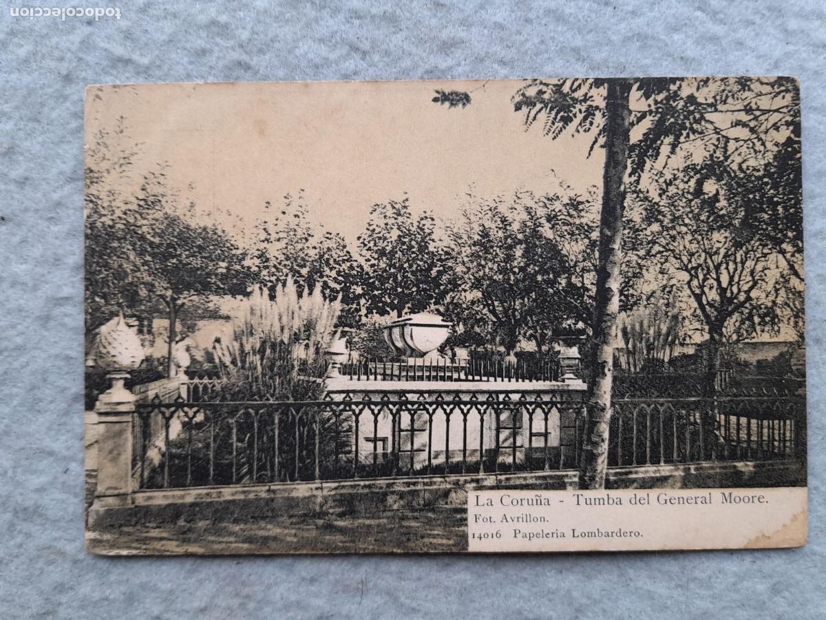 Postales: La Coru&ntilde;a. Tumba del General Moore. - Foto 1
