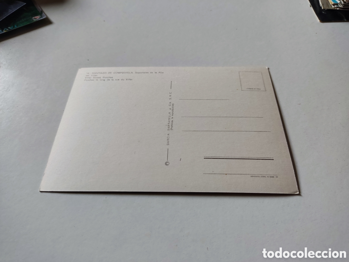 Postales: Postal Santiago de Compostela - Foto 2
