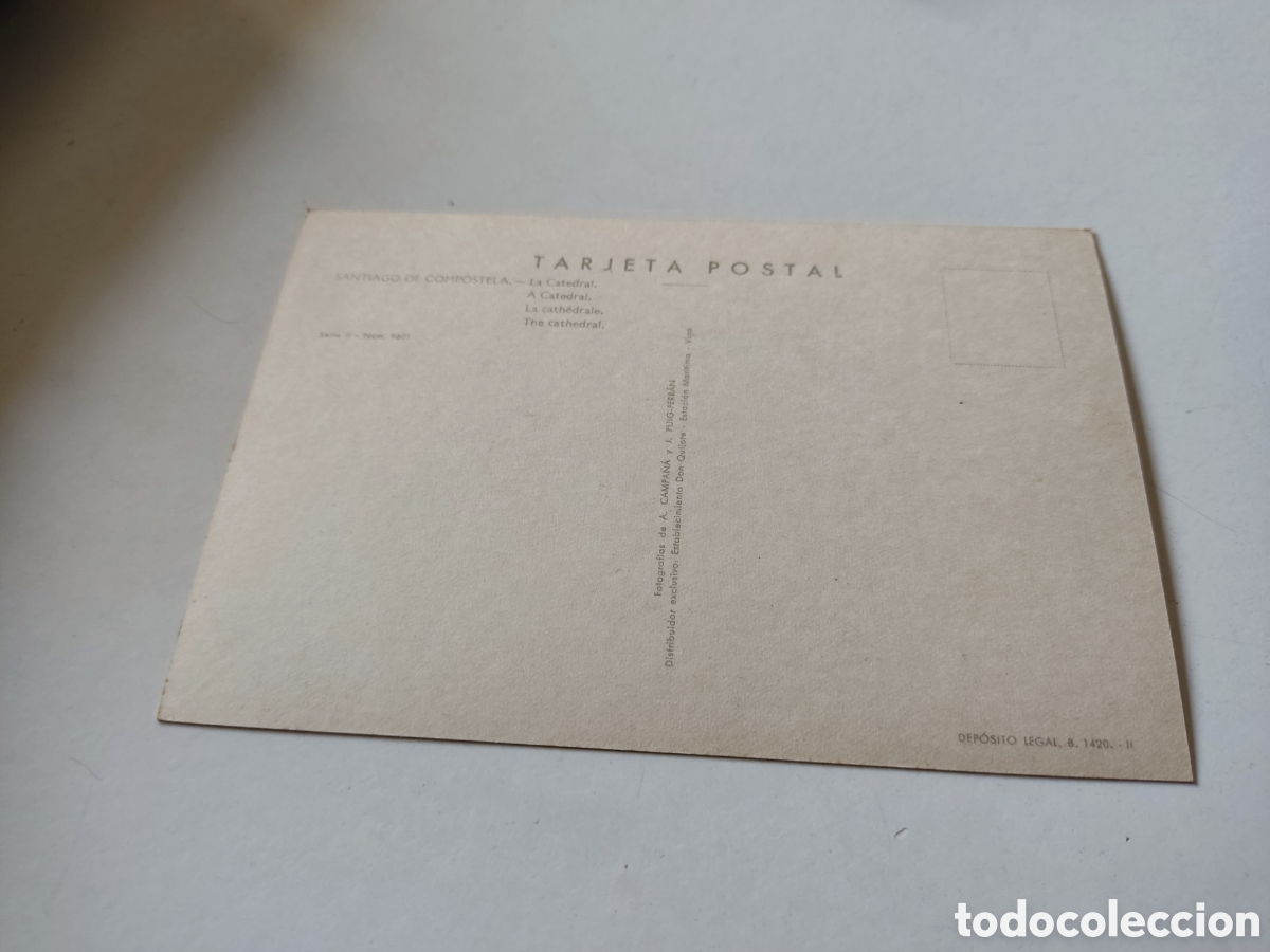 Postales: Postal Santiago de Compostela - Foto 2