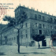 Postales: MONFORTE DE LEMOS CONVENTO DE ESCOLAPIOS FACHADA PRINCIPAL Y LADO NORTE THOMAS LUGO GALICIA ESPAÑA