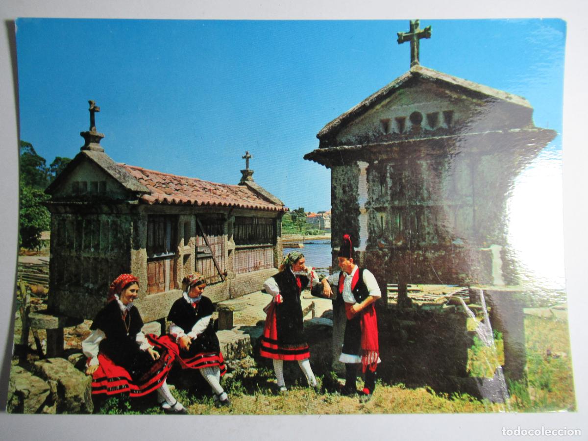 Postales: Galicia - H&oacute;rreos e mozos - Foto 1