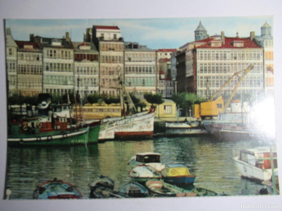Postales: La Coru&ntilde;a - D&aacute;rsena. Muelle - Foto 1
