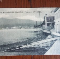 Postales: POSTAL VILLAGARCIA DE AROSA (PONTEVEDRA) - PALACIO DE LA DUQUESA - GRAFOS Nº 18.
