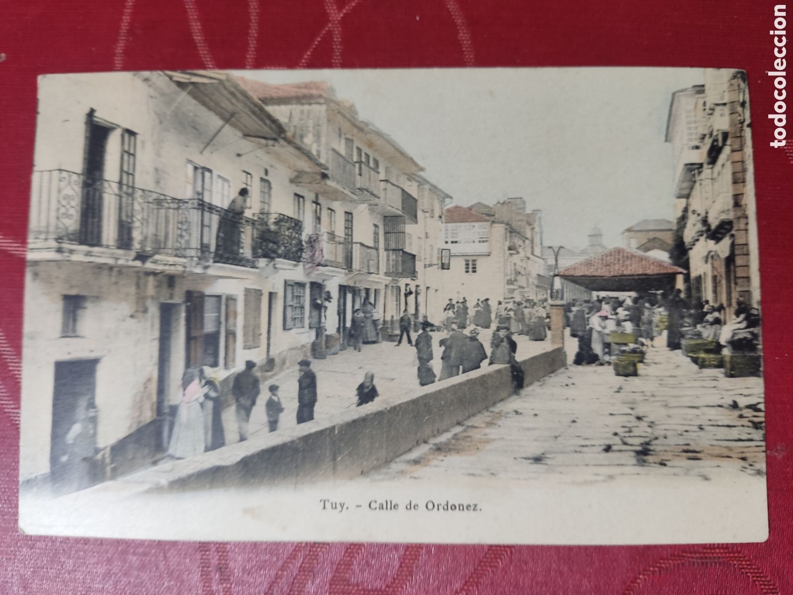 Postkarten: Postal antigua Tuy ( calle de Ord&oacute;&ntilde;ez )