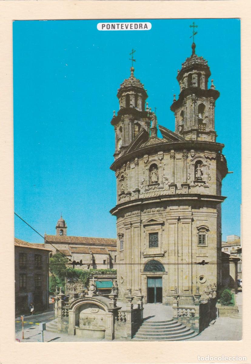 Cartes Postales: POTEVEDRA. IGLESIA DE LA PEREGRINA (1972) - POSTALES FAMA
