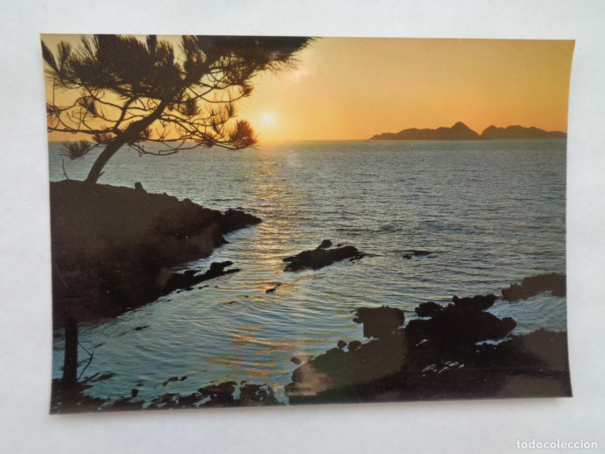 Postkarten: POSTAL DE GALICIA : PUESTA DE SOL , A&Ntilde;OS 60