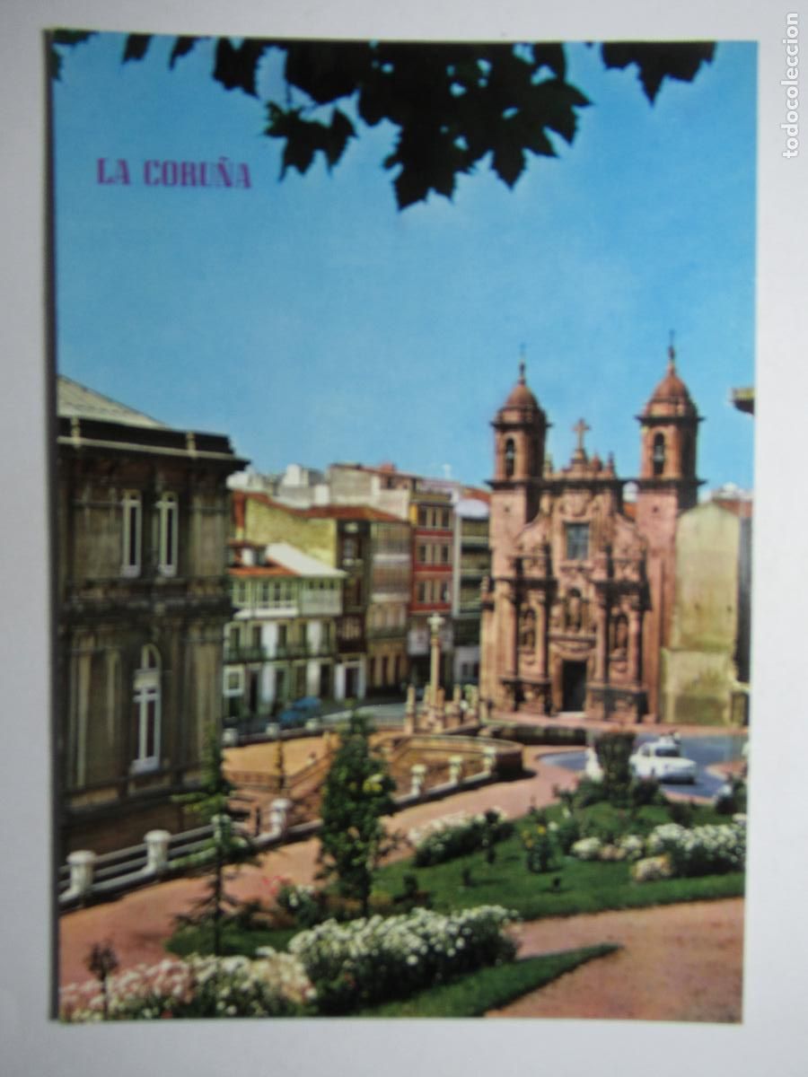 Postales: La Coru&ntilde;a - Iglesia de San Jorge - Foto 1