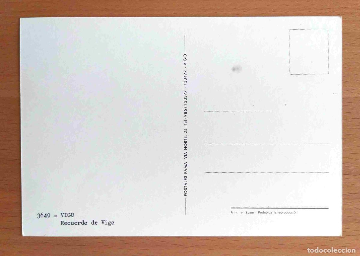Postales: postal 3649 Recuerdo de Vigo - Foto 2
