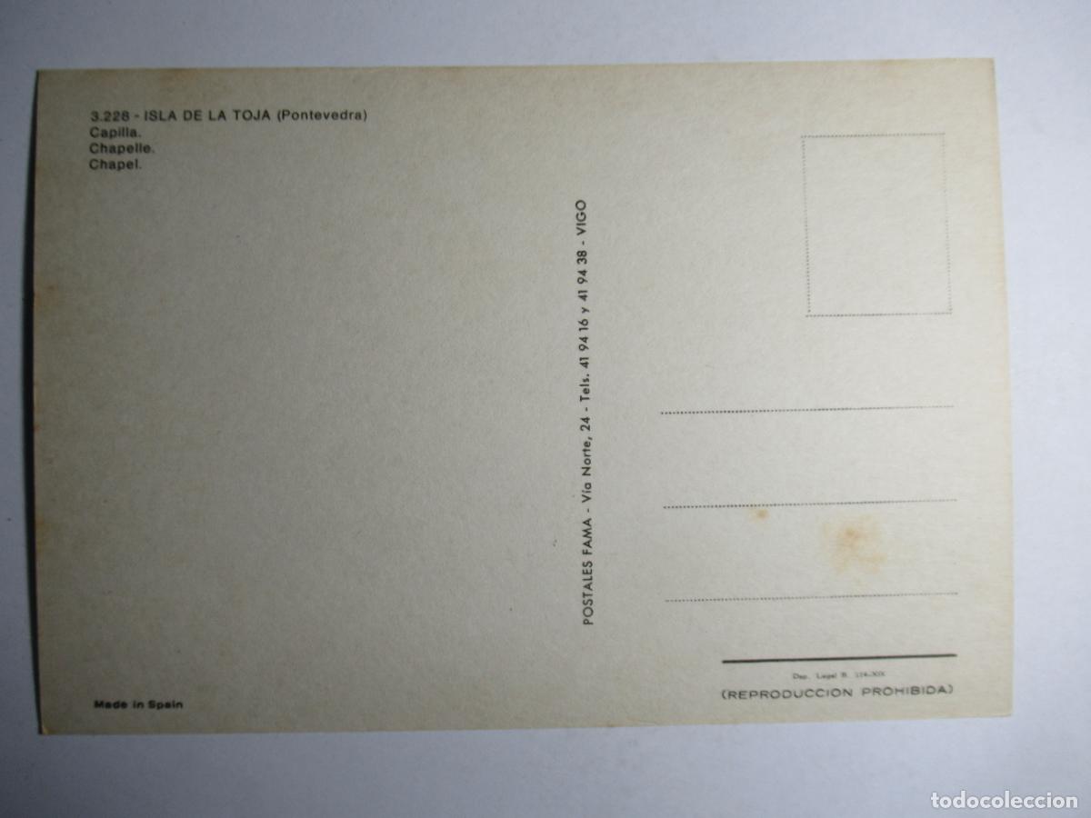 Postales: Isla de La Toja - Capilla - Foto 2