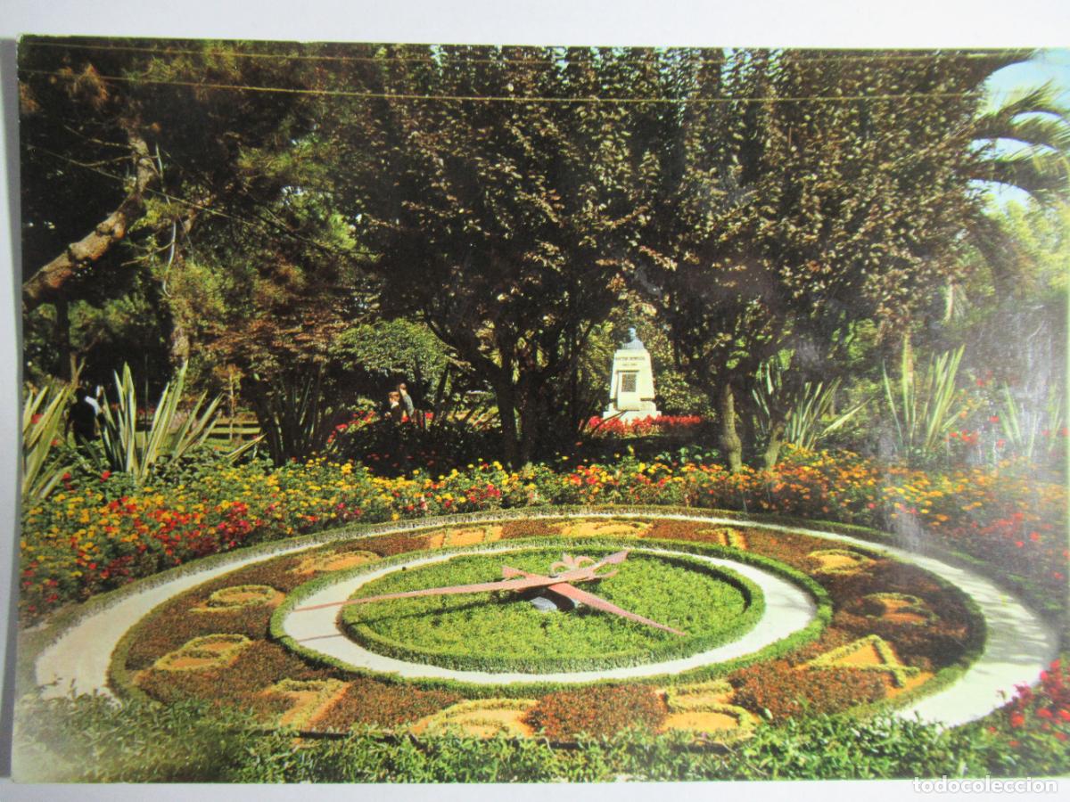 Postales: La Coru&ntilde;a - Reloj Floral - Foto 1