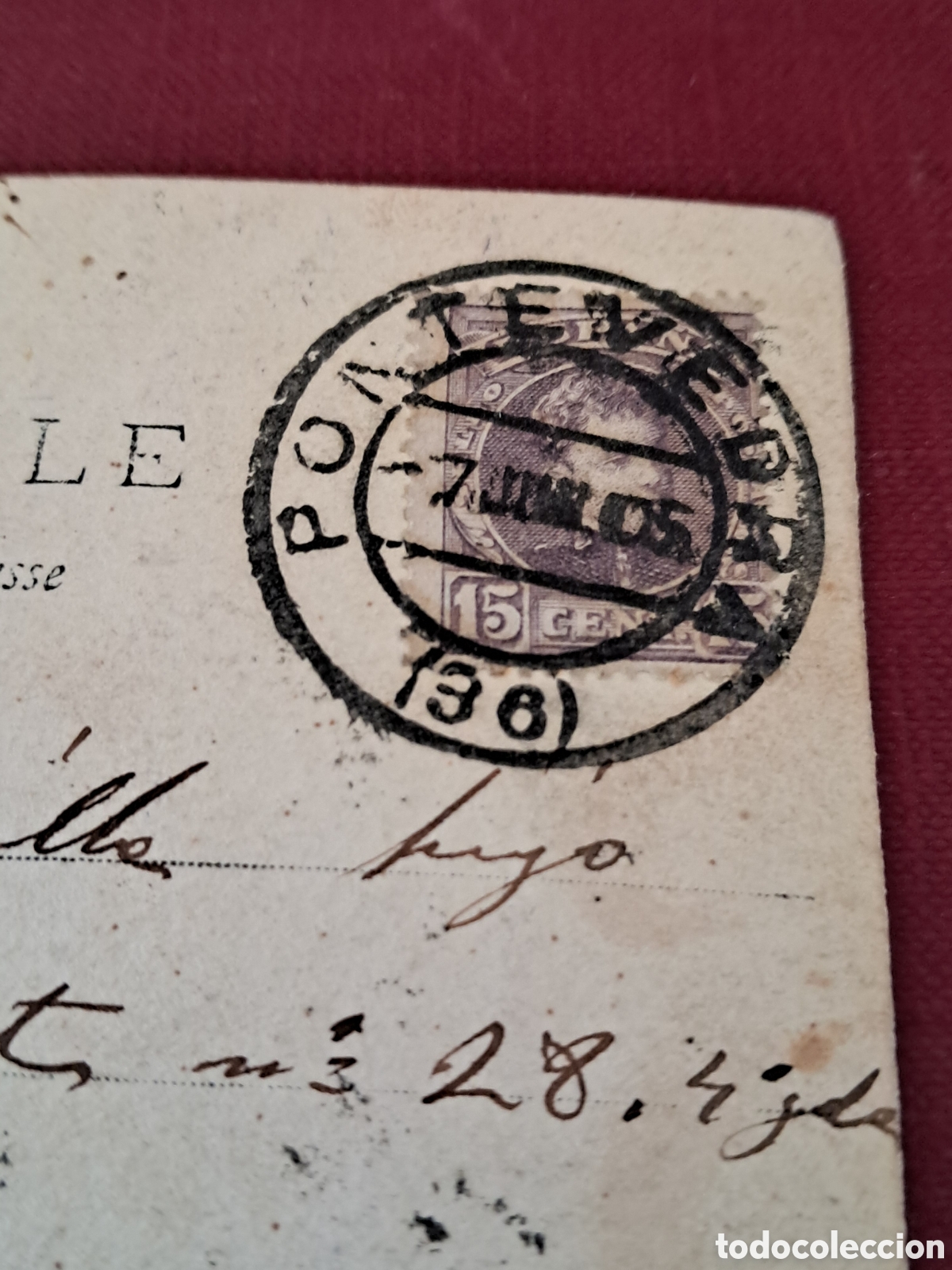 Postales: Postal Pontevedra 1905 - Foto 4
