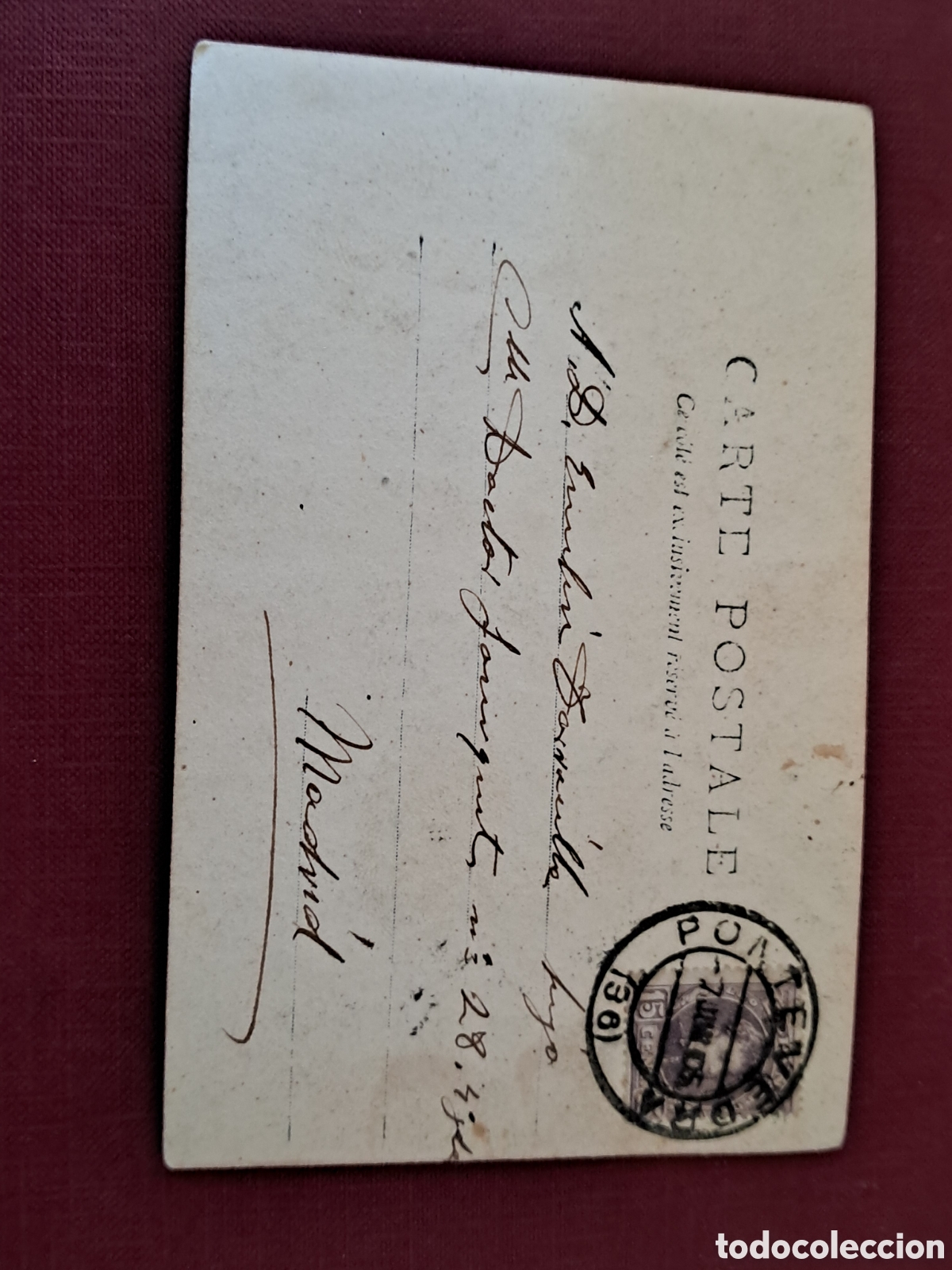 Postales: Postal Pontevedra 1905 - Foto 5