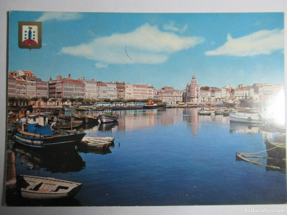 Postales: La Coru&ntilde;a - La D&aacute;rsena - Foto 1