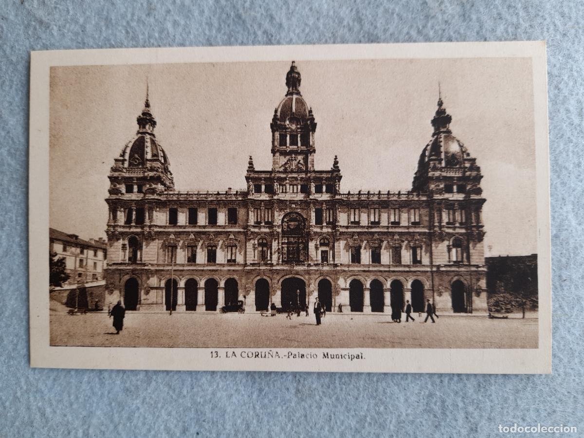 Postales: La Coru&ntilde;a. Palacio Municipal. - Foto 1