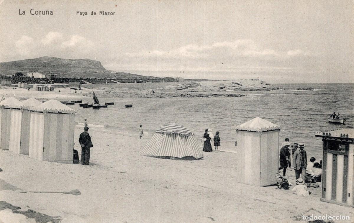 Postales: LA CORU&Ntilde;A. PLAYA DE RIAZOR - Foto 1