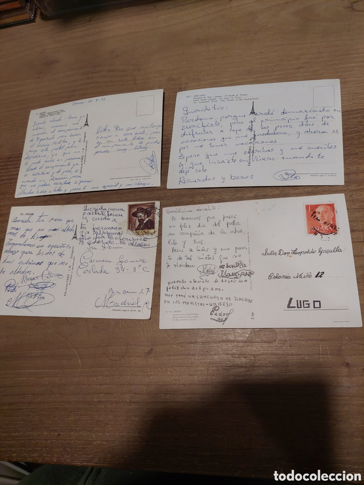 Postales: Orense postales vintange - Foto 2