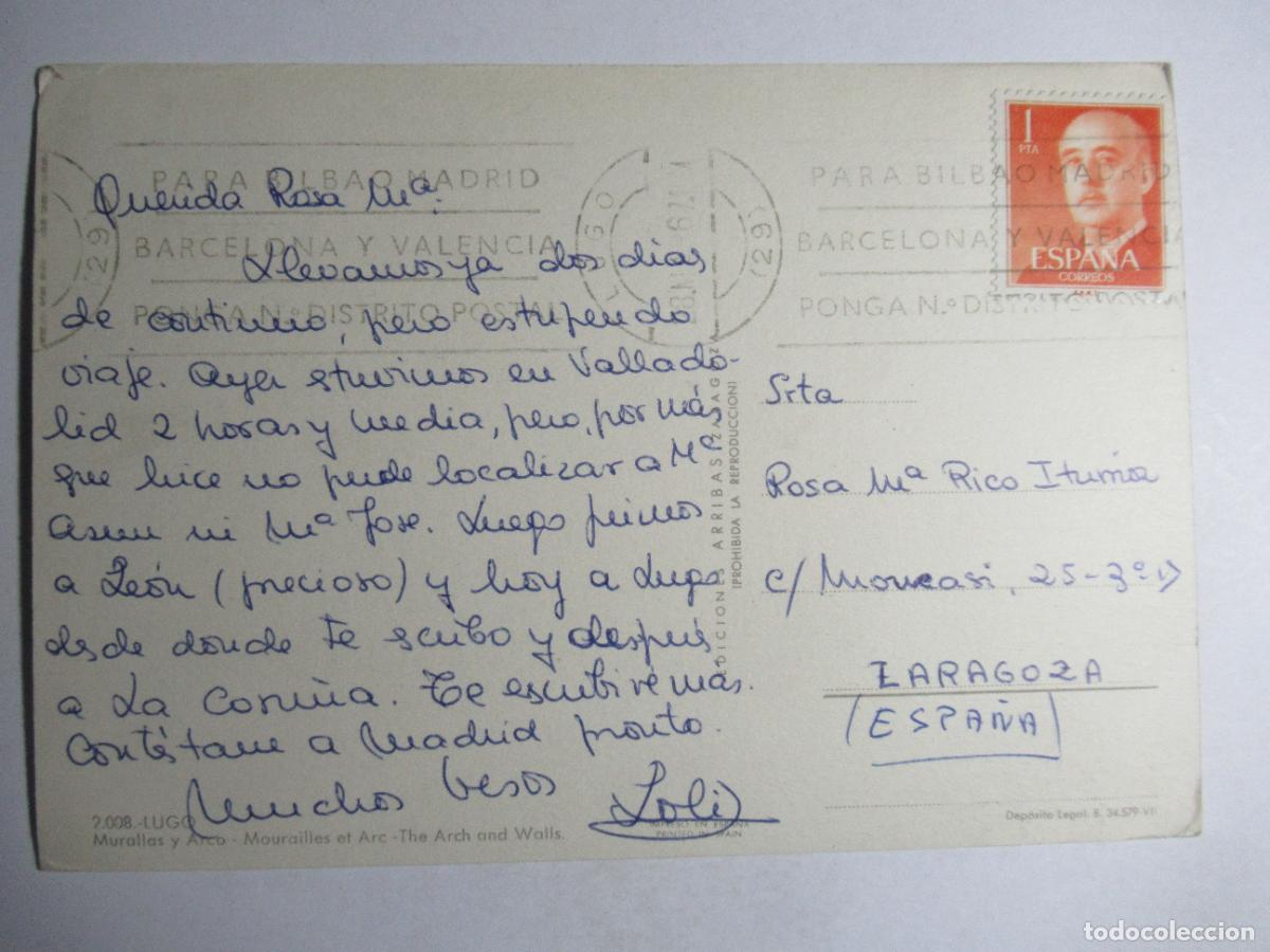 Postales: Lugo - Murallas y Arco - Foto 2