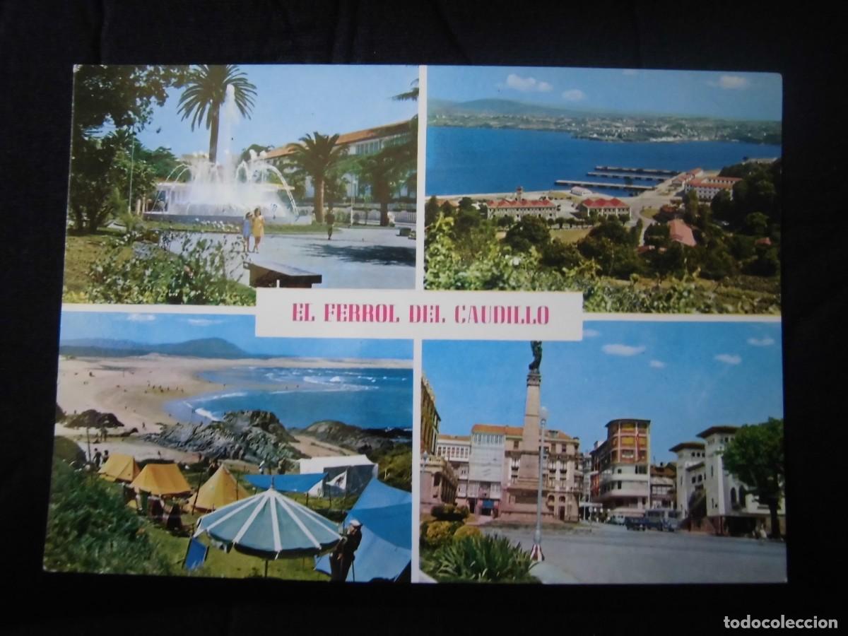 Postales: POSTAL EL FERROL EL FERROL DEL CAUDILLO EDICIONES PAR&Iacute;S - Foto 1