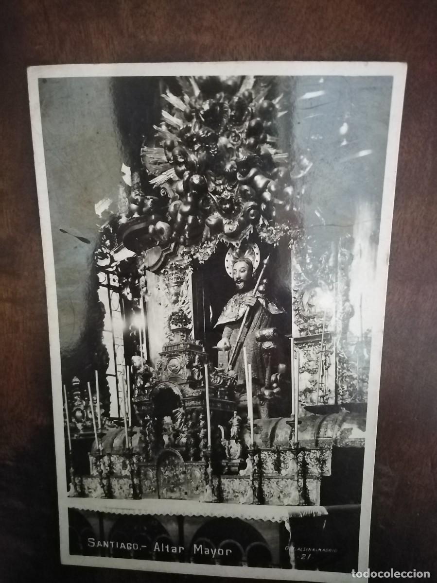 Postales: Santiago. Altar Mayor. M&aacute;rgara. - Foto 1