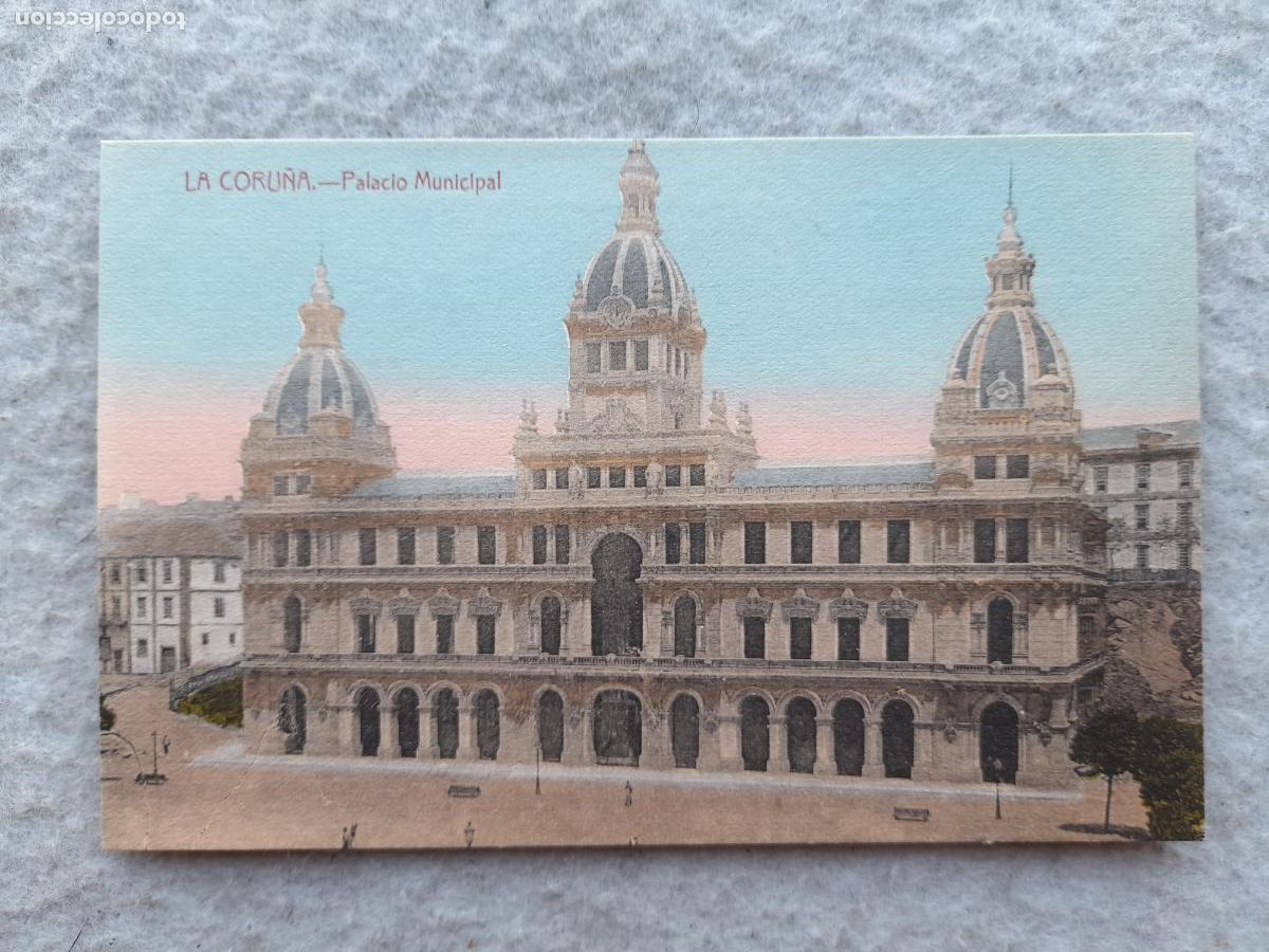 Postales: La Coru&ntilde;a. Palacio Municipal. - Foto 1
