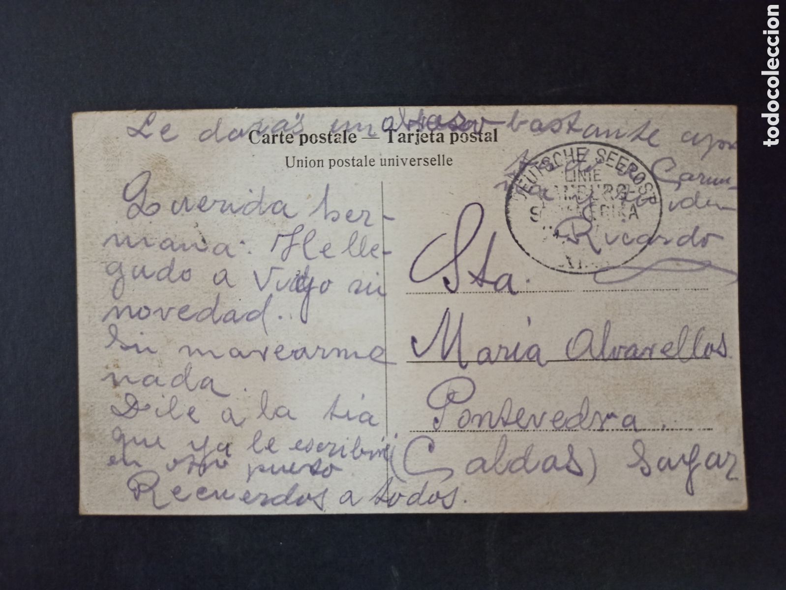 Postales: Postal Vigo. Circulada. - Foto 2