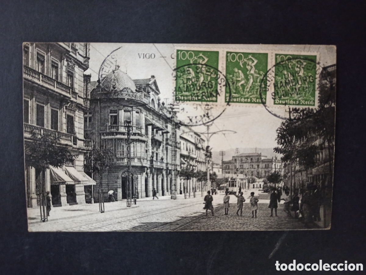 Postales: Postal Vigo. Circulada. - Foto 1