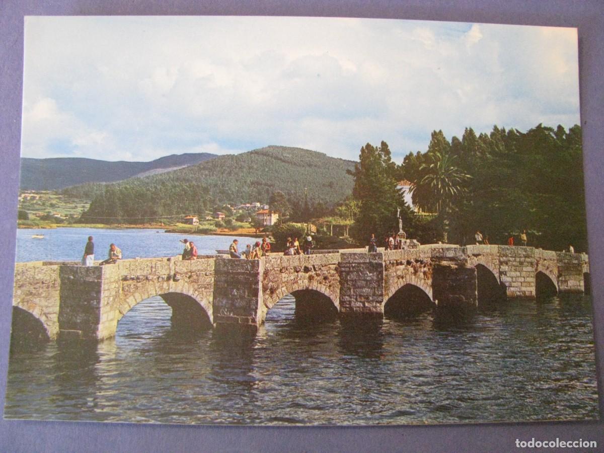 Postales: POSTAL DE RAMALLOSA. PUENTE ROMANO. ARRIBAS.