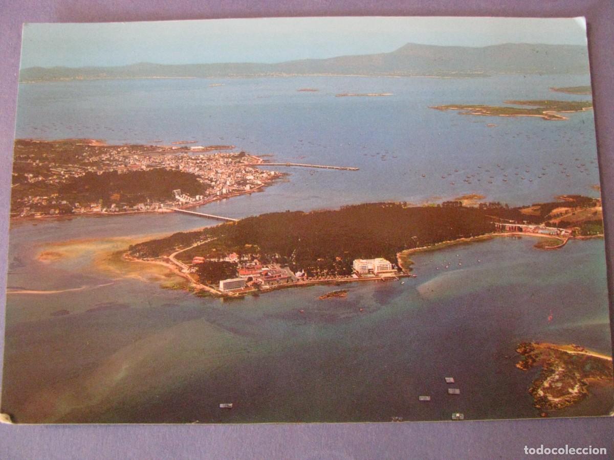 Postkarten: POSTAL DE ISLA DE LA TOJA. VISTA AEREA. POSTALES FAMA.
