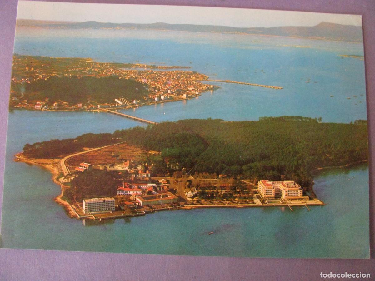 Postkarten: POSTAL DE ISLA DE LA TOJA. VISTA AEREA. POSTALES FAMA.