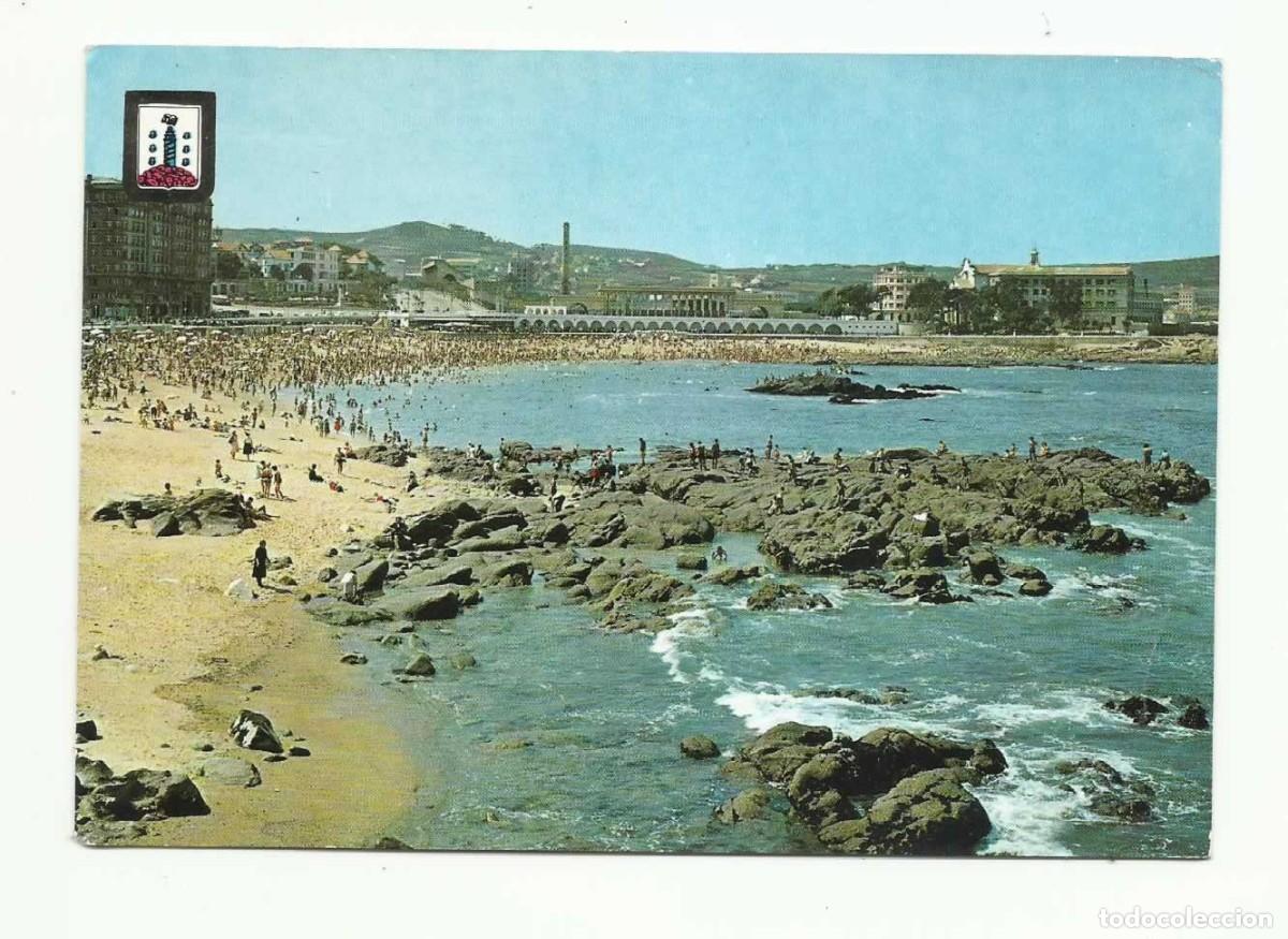 Postales: ❤️ Postal 15 - La Coru&ntilde;a, Playa del Riazor, 1967 - Foto 1