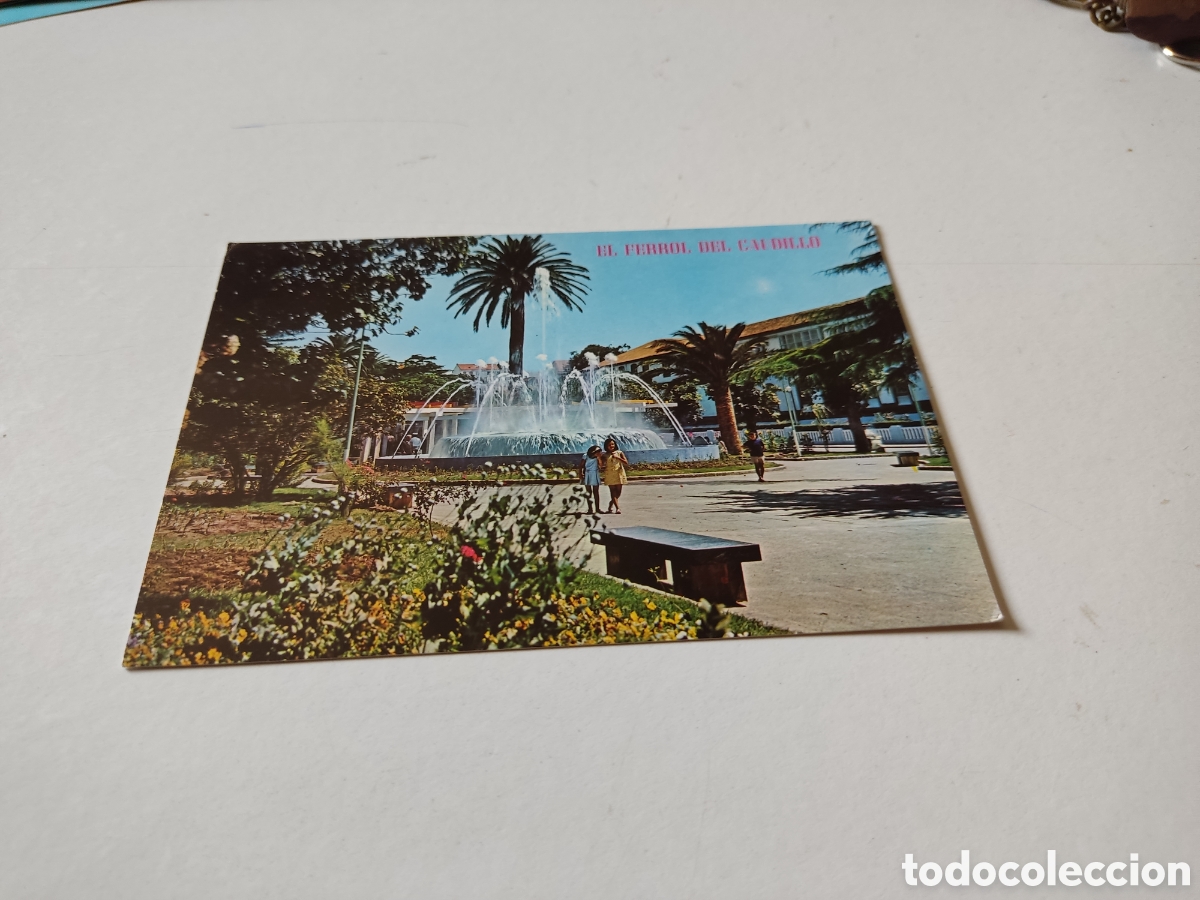Postales: Postal El Ferrol del Caudillo fuente - Foto 1