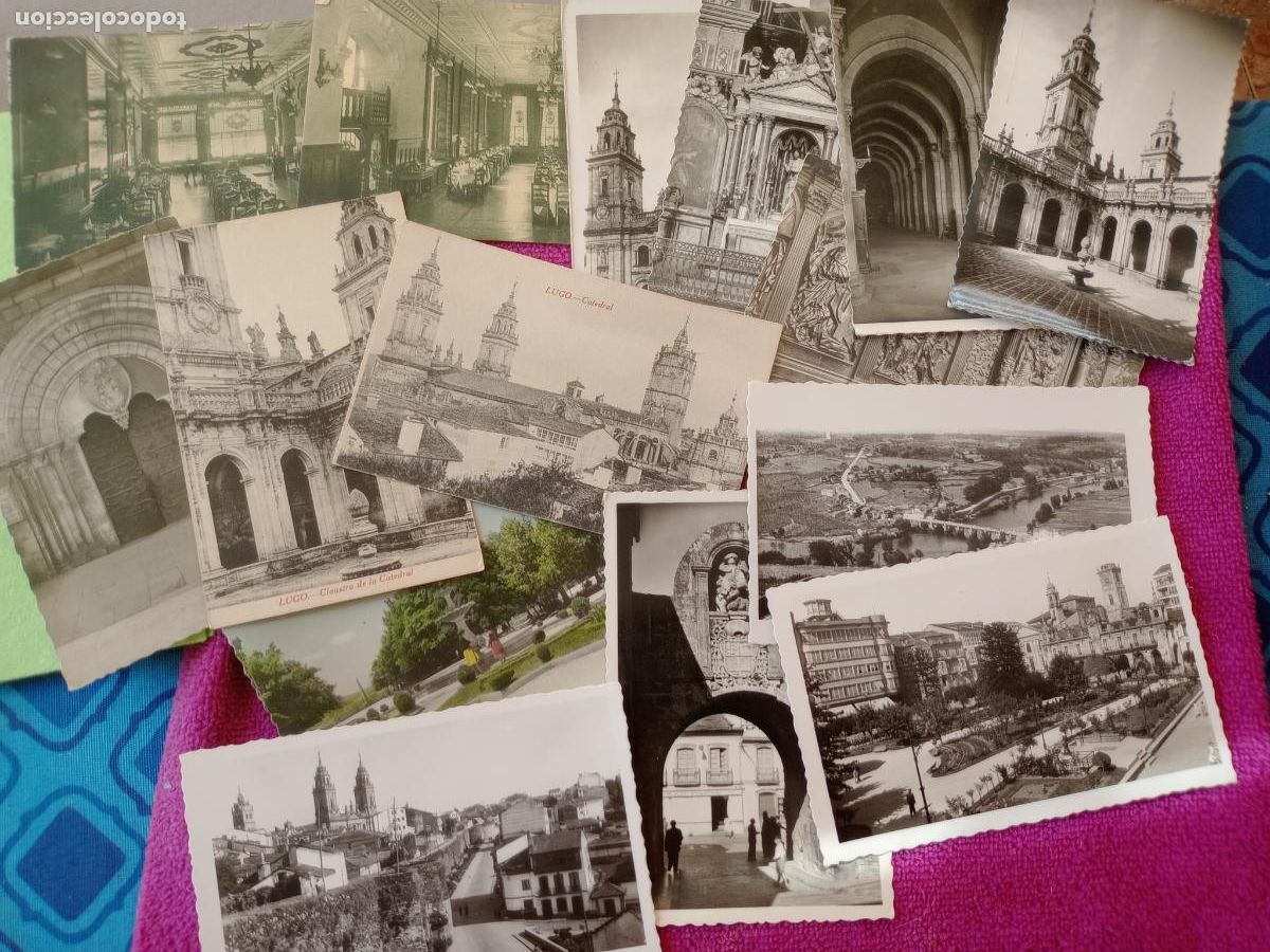 Postales: Lugo: 24 postales antiguas - Foto 2